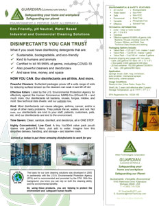 Atc Guardian Eco Friendly Cleaning Solutions Disinfectants You Can Trust 2019 11 21 Updated 2020 03 05